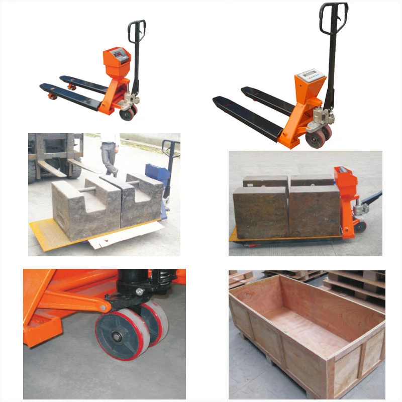 Electronic Forklift Diesel Weighing Scale Hand Transport Pallet Mobile Weighbridege Carrier Scale